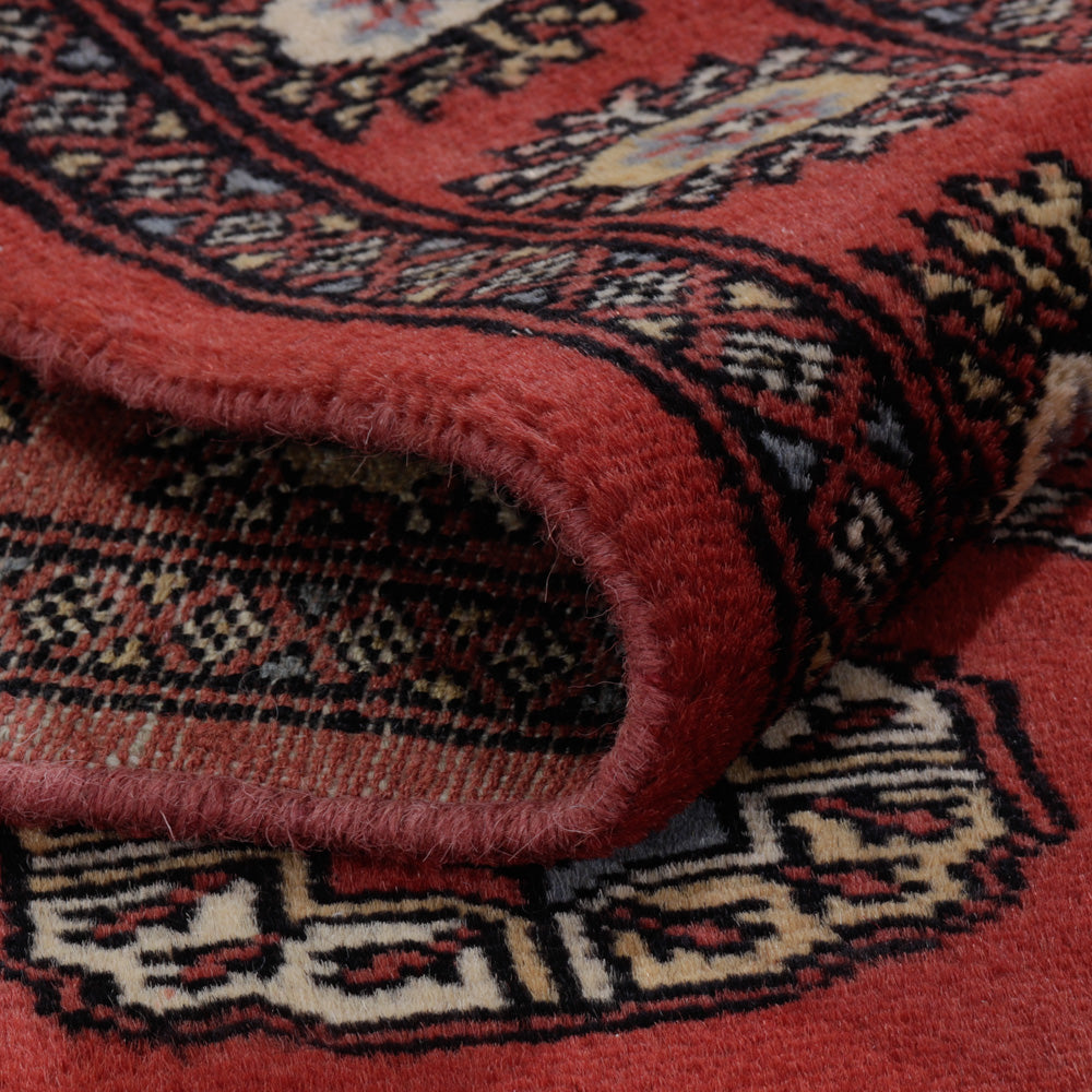Tappeto Pakistani - 140 x 94 cm - rosso