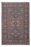 Kazak Tappeto 79x123cm - Tappeto orientale - Rettangolo / Blu / 79 x 123 cm Rettangolo