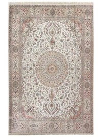 Seidenteppich - China Seide - 362 x 272 cm - beige