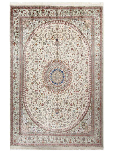 Seta cinese Tappeto 277x366cm - Tappeto orientale