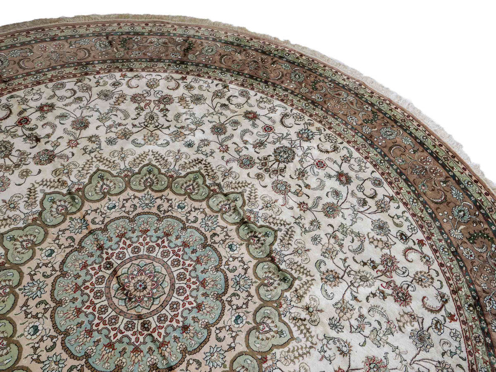 Seta cinese Tappeto 303x303cm - Tappeto orientale