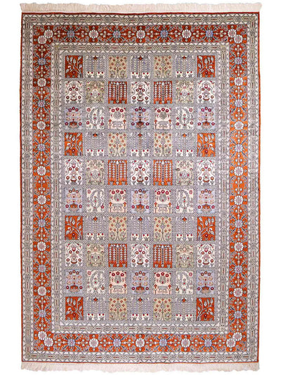 Seta cinese Tappeto 181x268cm - Tappeto orientale