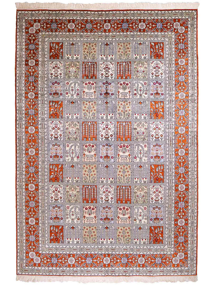 Seta cinese Tappeto 268x181cm - Tappeto orientale