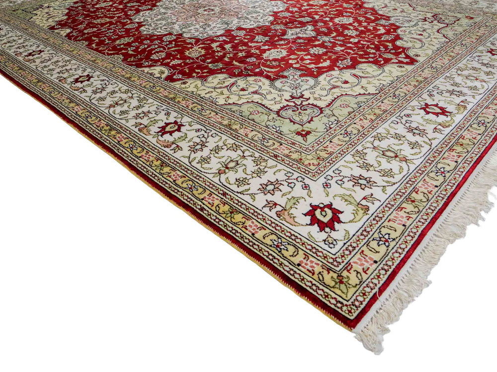 Seta cinese Tappeto 272x188cm - Tappeto orientale