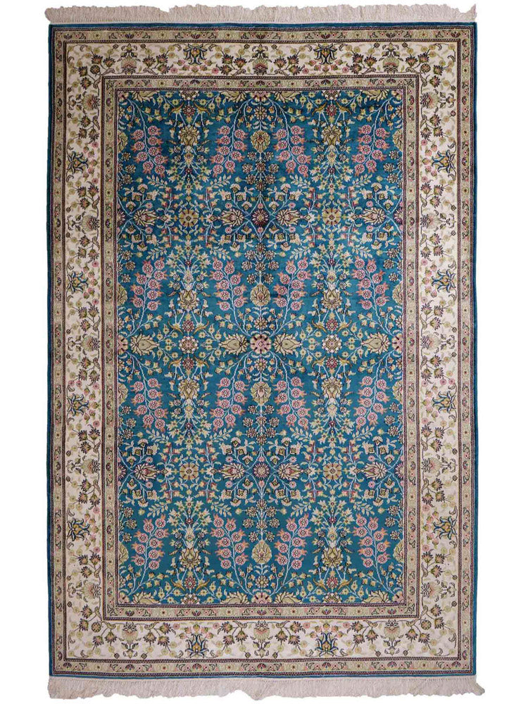 Seta cinese Tappeto 242x155cm - Tappeto orientale