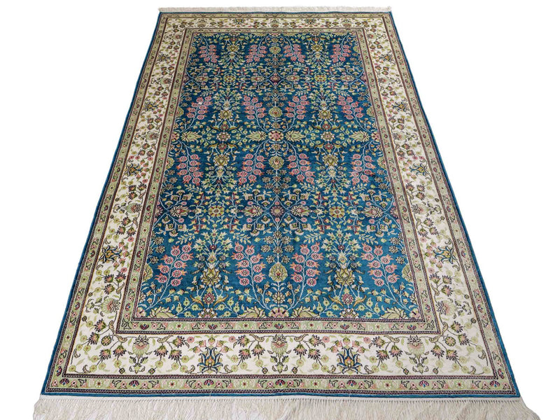 Seta cinese Tappeto 242x155cm - Tappeto orientale