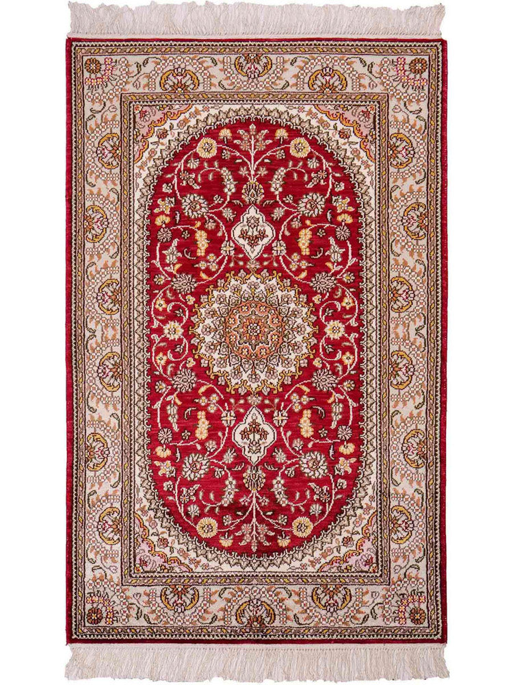 Seta cinese Tappeto 120x75cm - Tappeto orientale