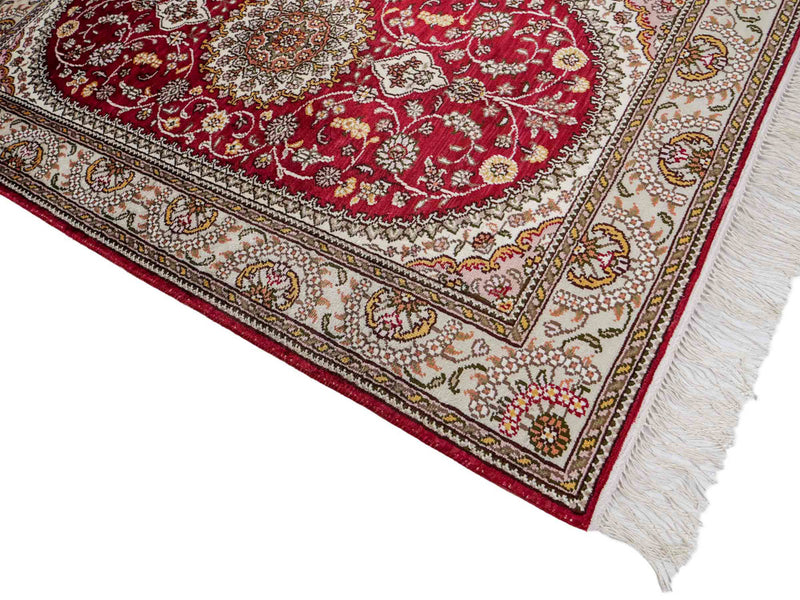 Seta cinese Tappeto 120x75cm - Tappeto orientale