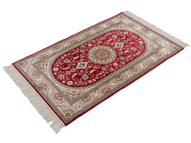 Seta cinese Tappeto 120x75cm - Tappeto orientale