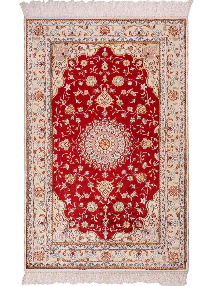 Seta cinese Tappeto 77x120cm - Tappeto orientale