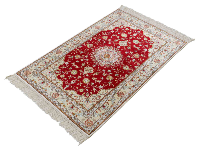 Seta cinese Tappeto 77x120cm - Tappeto orientale