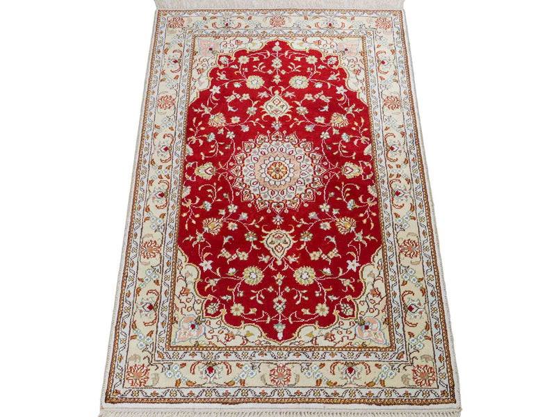 Seta cinese Tappeto 77x120cm - Tappeto orientale
