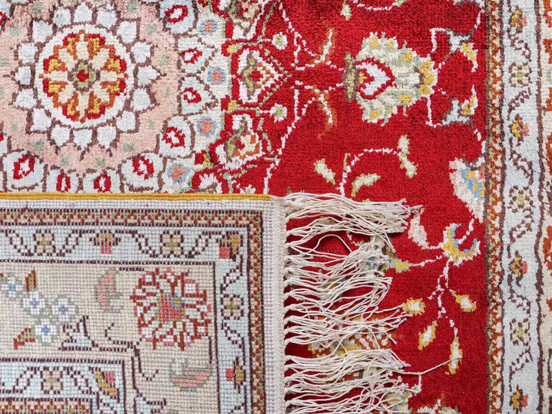 Seta cinese Tappeto 77x120cm - Tappeto orientale