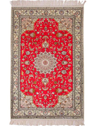 Seta cinese Tappeto 78x122cm - Tappeto orientale
