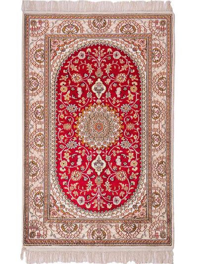 Seta cinese Tappeto 78x120cm - Tappeto orientale