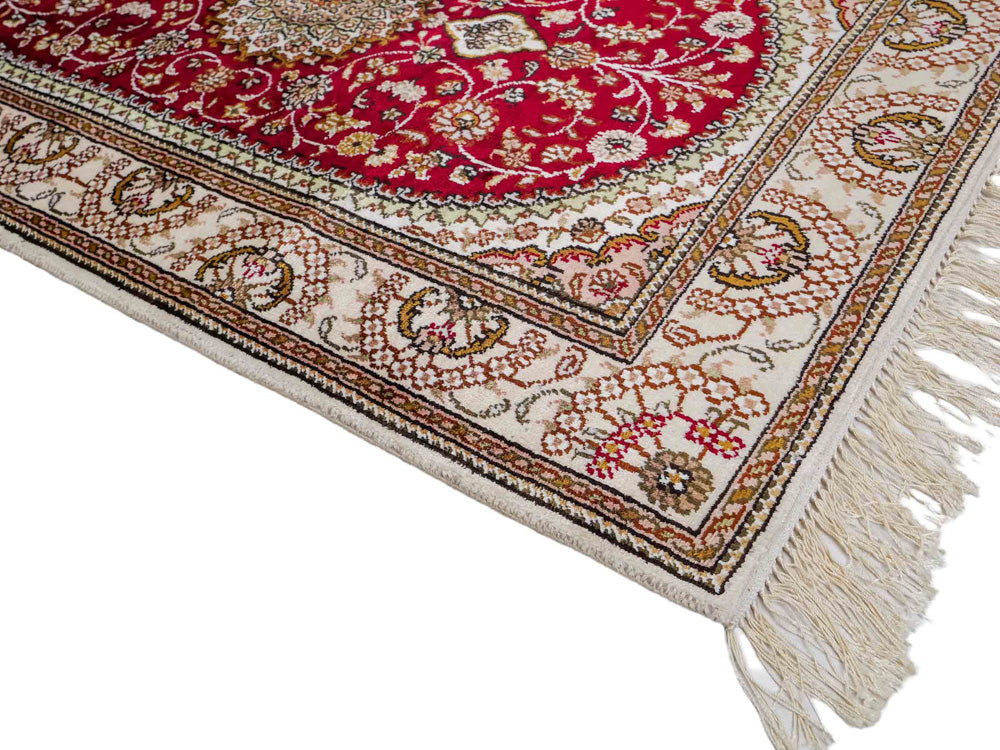 Seta cinese Tappeto 122x81cm - Tappeto orientale