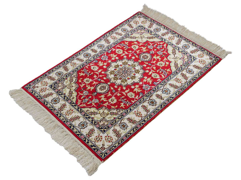 Seta cinese Tappeto 60x89cm - Tappeto orientale
