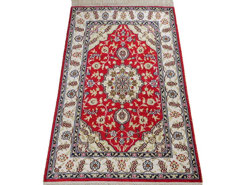Seta cinese Tappeto 60x89cm - Tappeto orientale