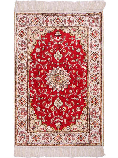 Seta cinese Tappeto 62x90cm - Tappeto orientale