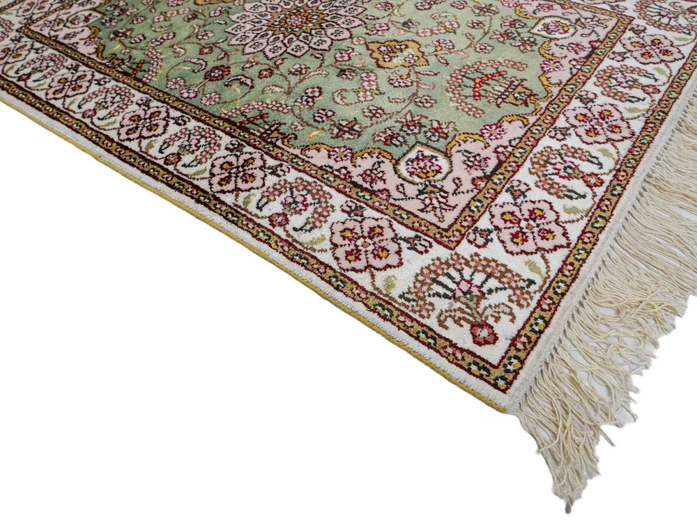 Seta cinese Tappeto 63x92cm - Tappeto orientale
