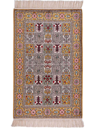 Seta cinese Tappeto 64x92cm - Tappeto orientale