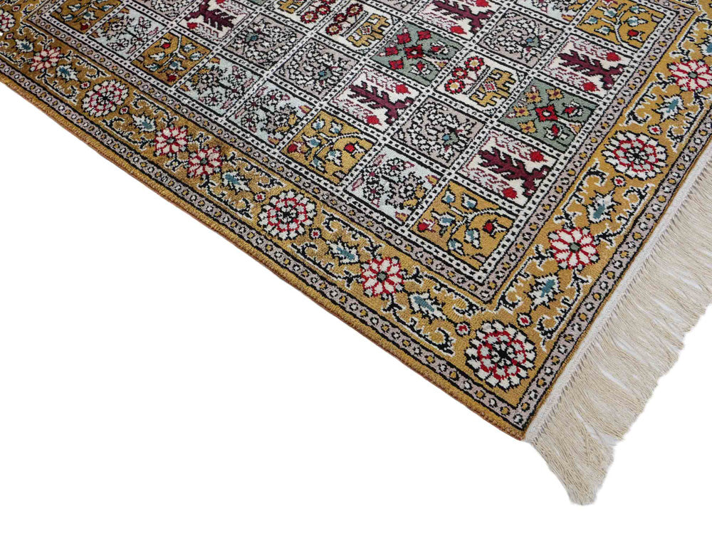 Seta cinese Tappeto 92x64cm - Tappeto orientale