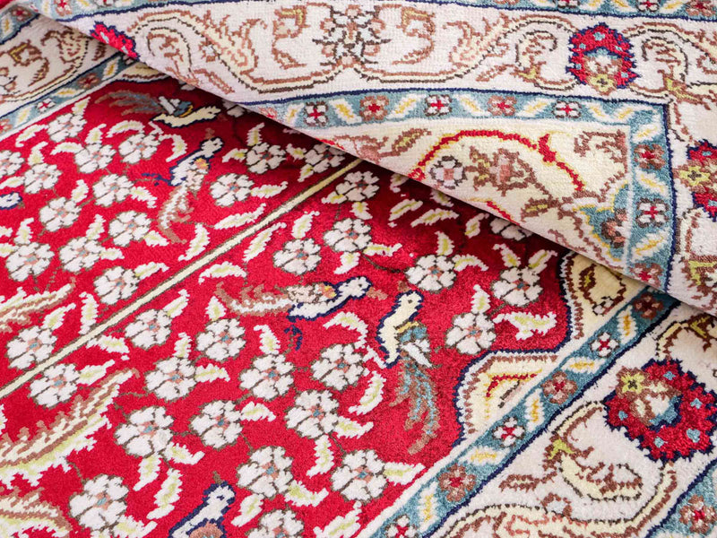 Seta cinese Tappeto 87x58cm - Tappeto orientale