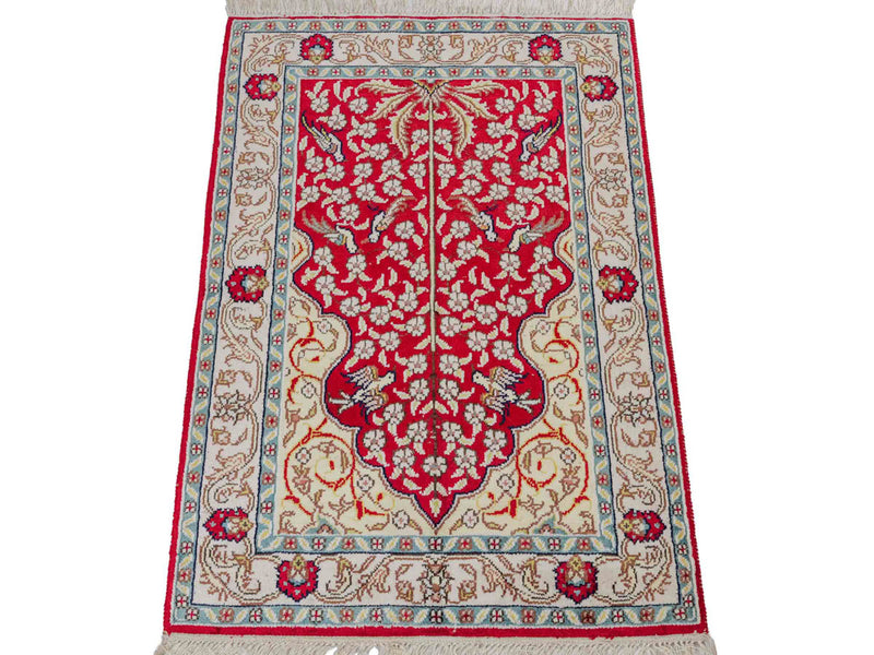 Seta cinese Tappeto 87x58cm - Tappeto orientale