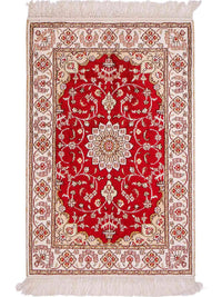 Seta cinese Tappeto 62x89cm - Tappeto orientale – product image