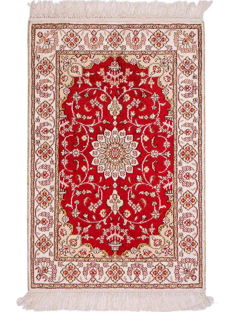 Seta cinese Tappeto 62x89cm - Tappeto orientale