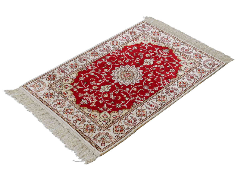 Seta cinese Tappeto 62x89cm - Tappeto orientale