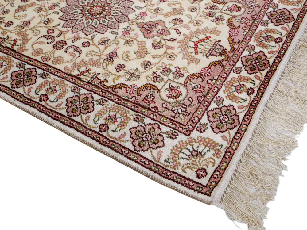 Seta cinese Tappeto 88x59cm - Tappeto orientale