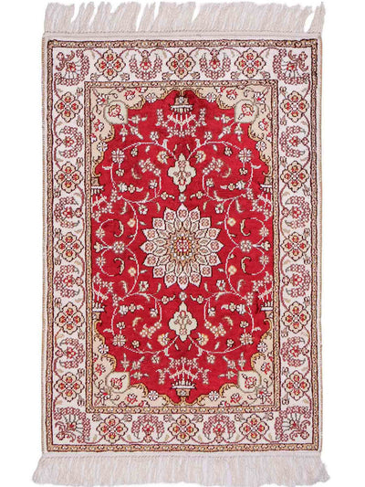 Seta cinese Tappeto 61x89cm - Tappeto orientale