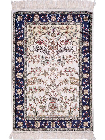 Seta cinese Tappeto 62x90cm - Tappeto orientale