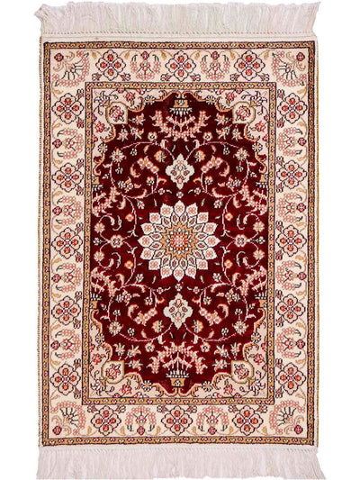 Seta cinese Tappeto 63x90cm - Tappeto orientale