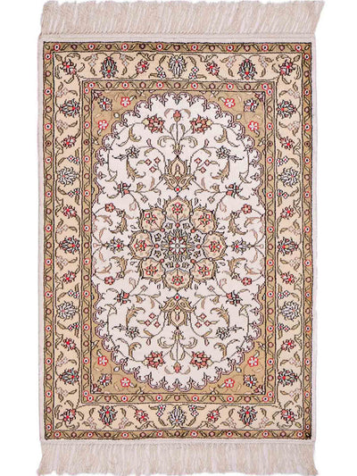 Seta cinese Tappeto 61x91cm - Tappeto orientale