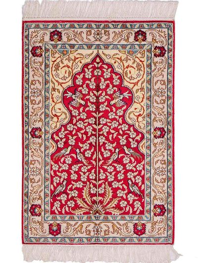 Seta cinese Tappeto 58x89cm - Tappeto orientale