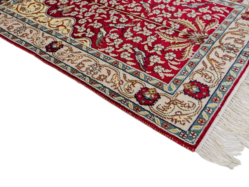 Seta cinese Tappeto 89x58cm - Tappeto orientale