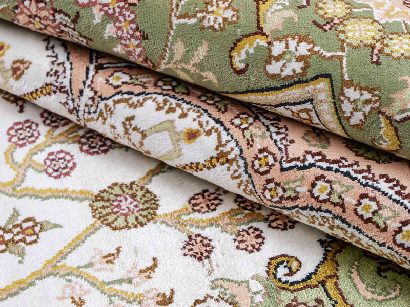 Seidenteppich - China Seide - 181 x 123 cm - beige