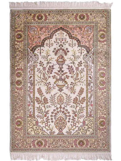 Seta cinese Tappeto 124x179cm - Tappeto orientale