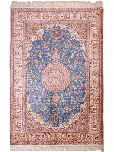 Seta cinese Tappeto 123x192cm - Tappeto orientale