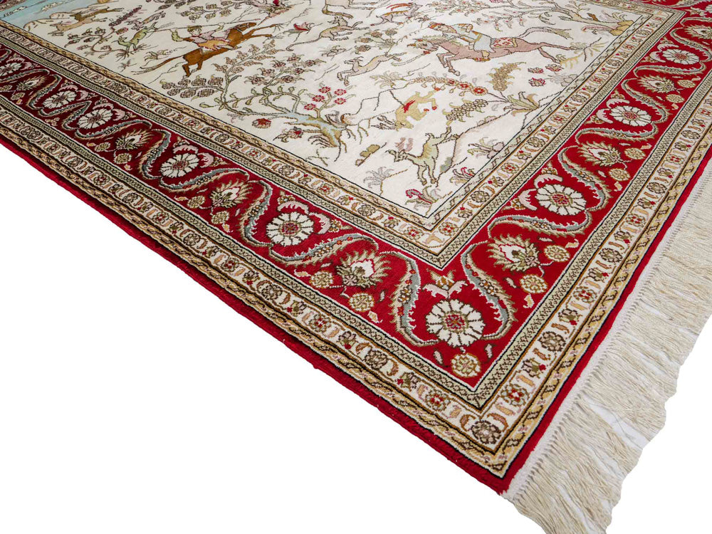 China Seide Tappeto 185x126cm - Tappeto orientale