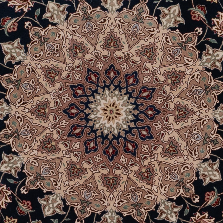Tabriz - 50 Raj Tappeto 200x200cm - Tappeto persiano