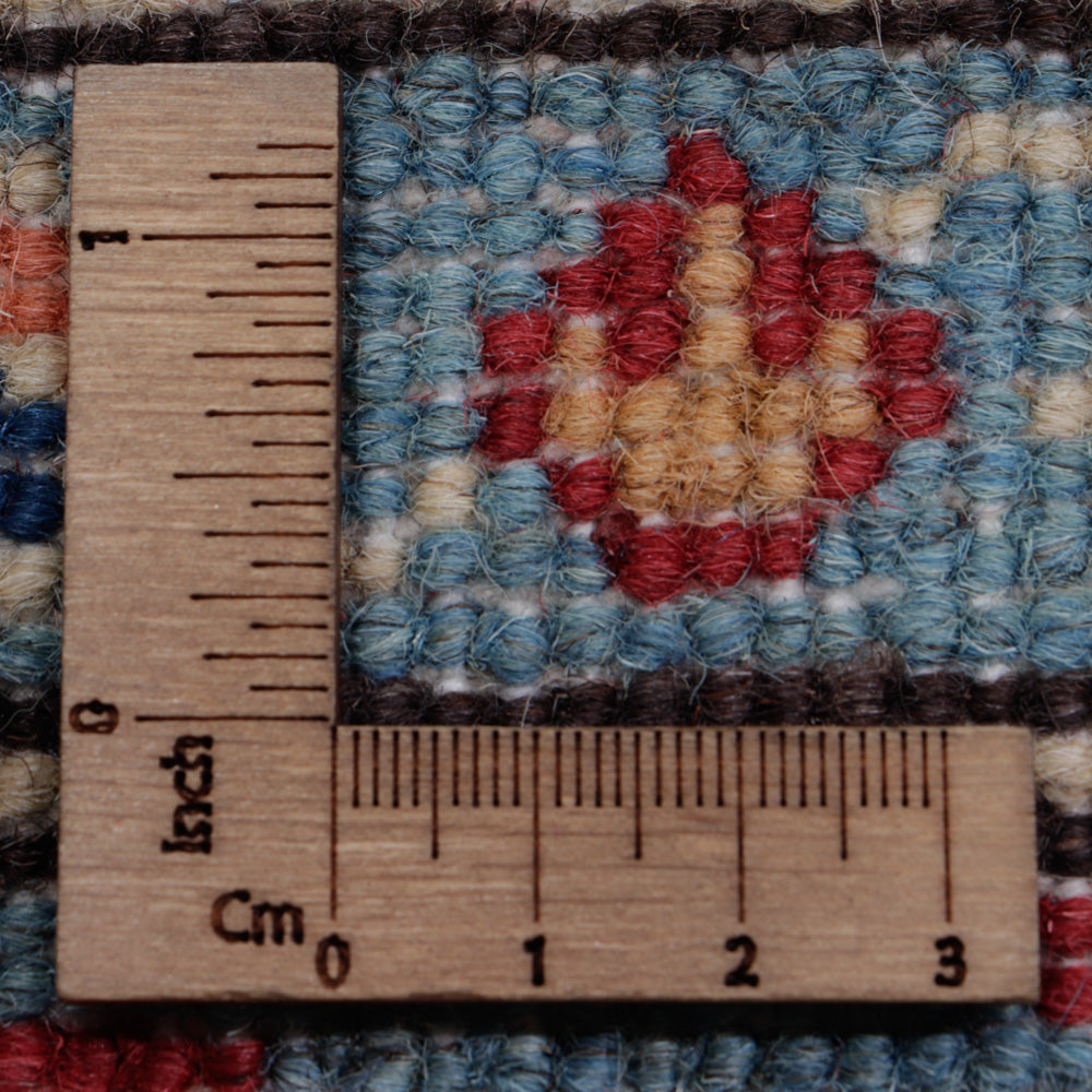 Ziegler Teppich - 185 x 119 cm - hellblau