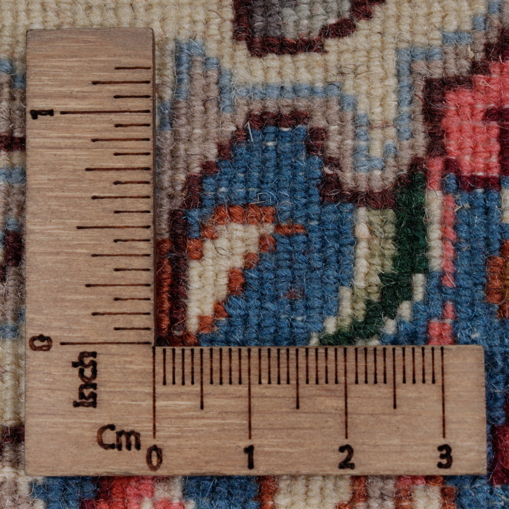 Perserteppich - Classic quadratisch  - 176 x 176 cm - dunkelbeige