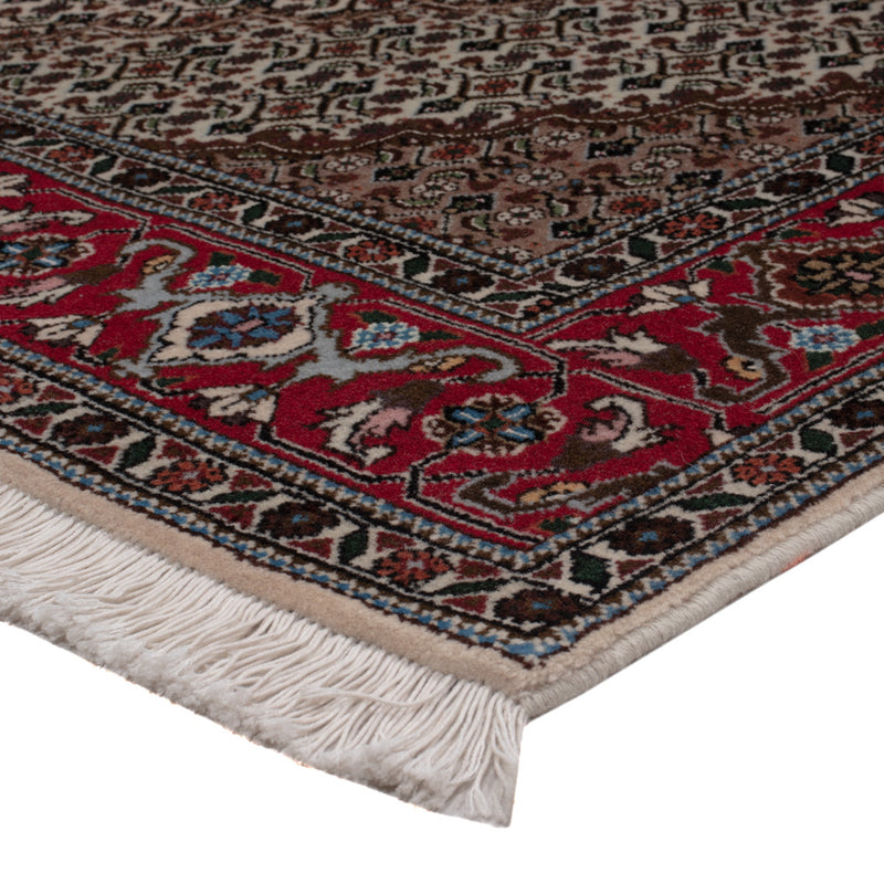 Perserteppich - Täbriz - Royal - 206 x 138 cm - dunkelbeige