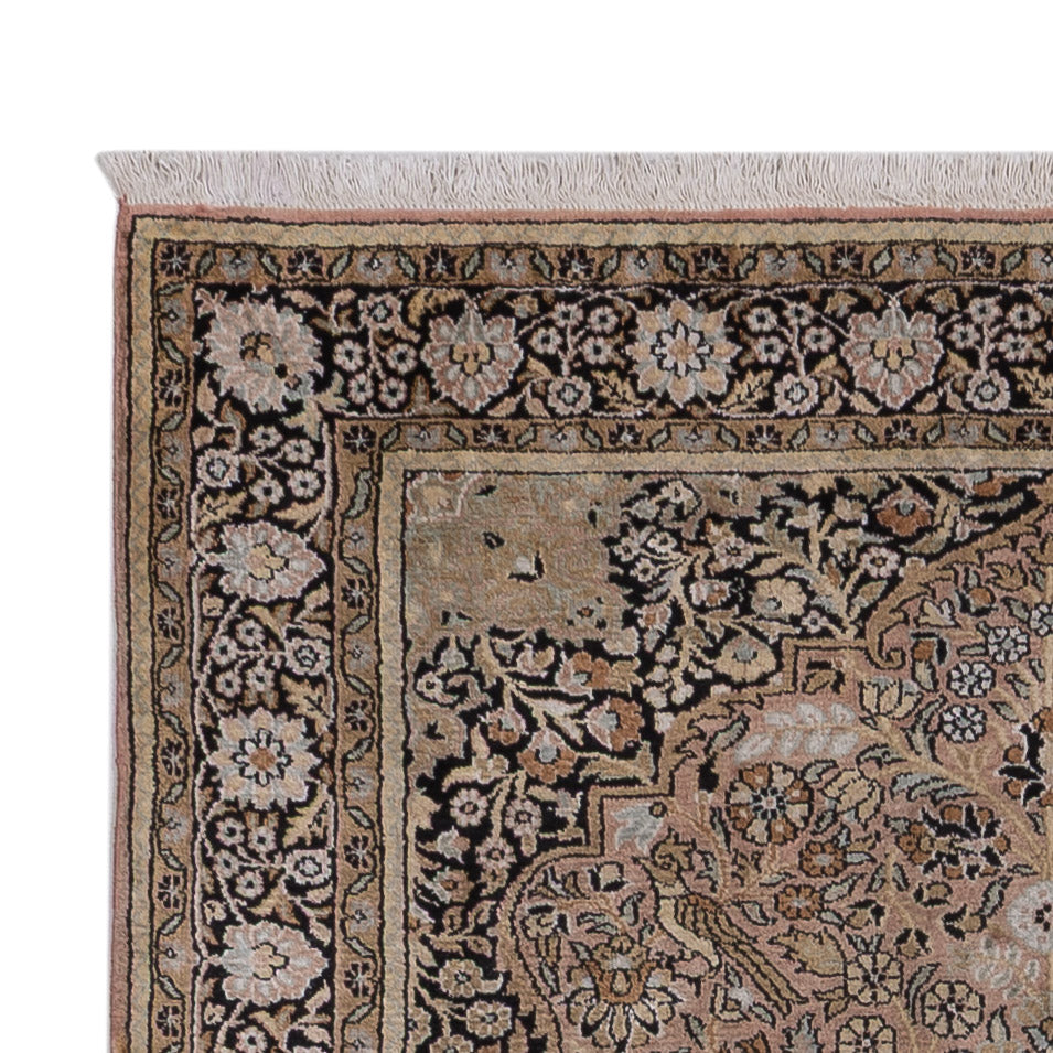 Seta del Kashmir Tappeto 188x126cm - Tappeto orientale