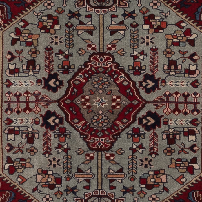 Tappeto Persero - Nomade - 207 x 137 cm - rosso scuro