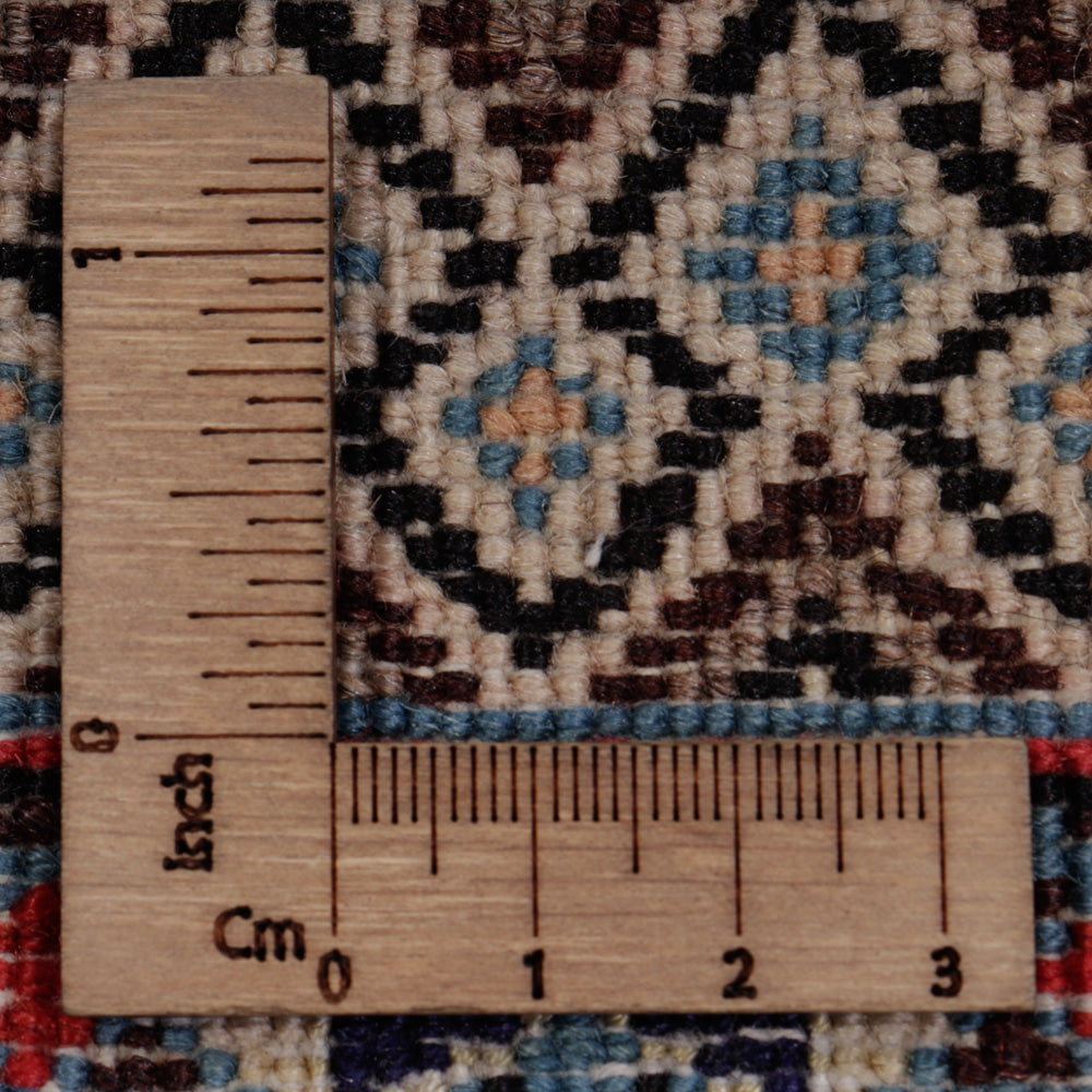 Perserteppich - Täbriz - Royal - 202 x 135 cm - dunkelbeige