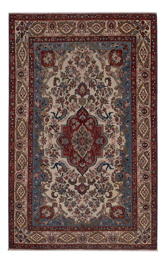 Perserteppich - Isfahan - Premium - 225 x 135 cm - beige